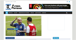Desktop Screenshot of futebolportenho.com.br